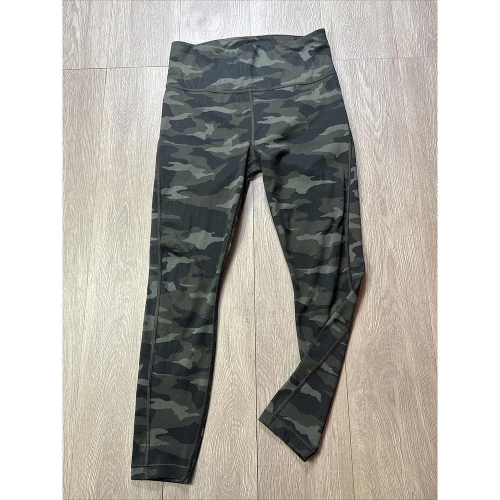Athleta Ultimate 7/8 Tight Leggings Women's Small S Camo Camouflage‎ Pockets